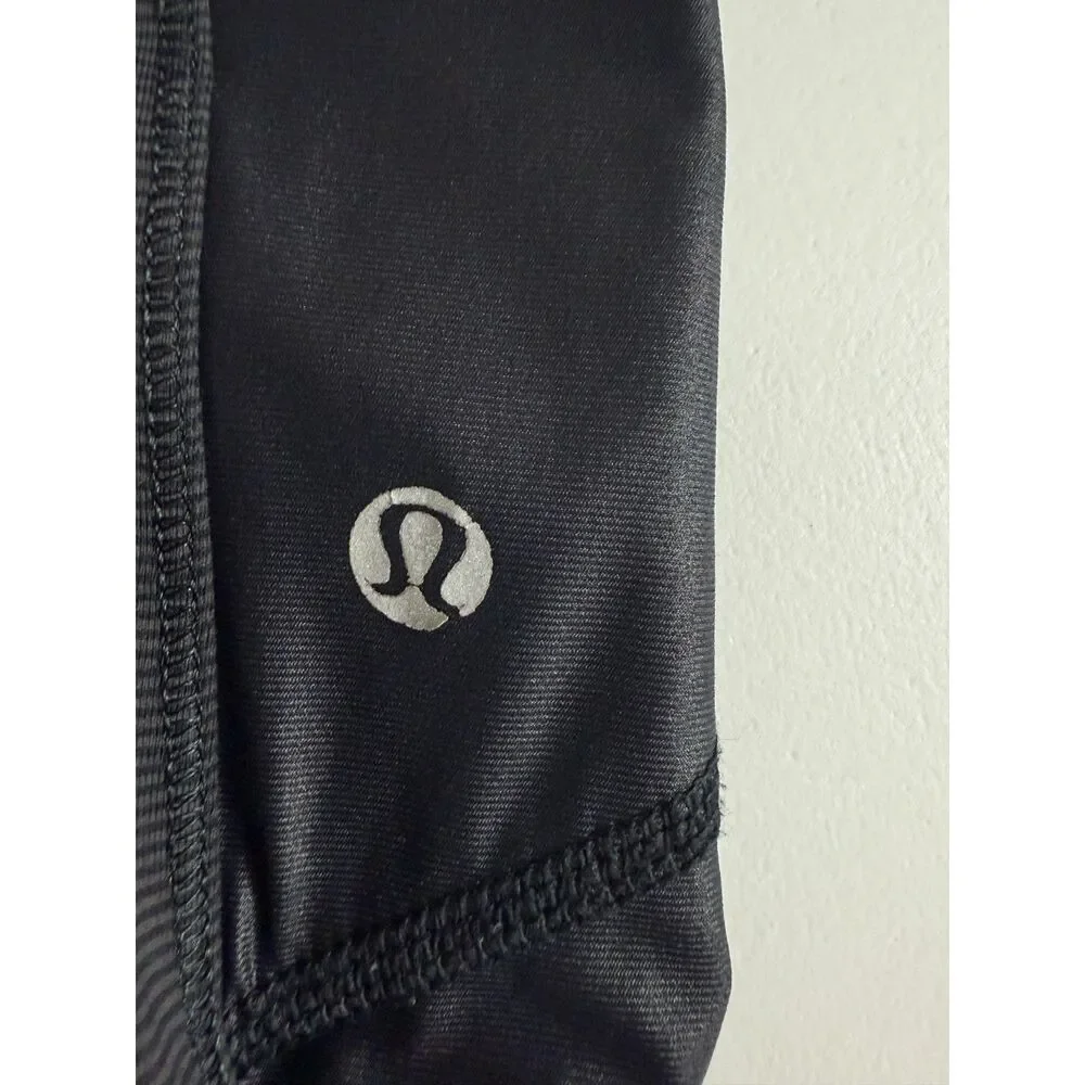 Lululemon Women's Cut The Crop Capri Leggings Black Size 2